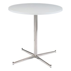 TABLE BAHAMAS BLANC Ø80CM