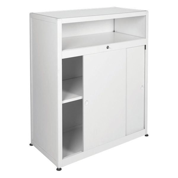 COMPTOIR AVEC RANGEMENT BLANC